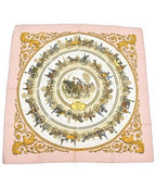 Hermes Bandana Scarf Beige