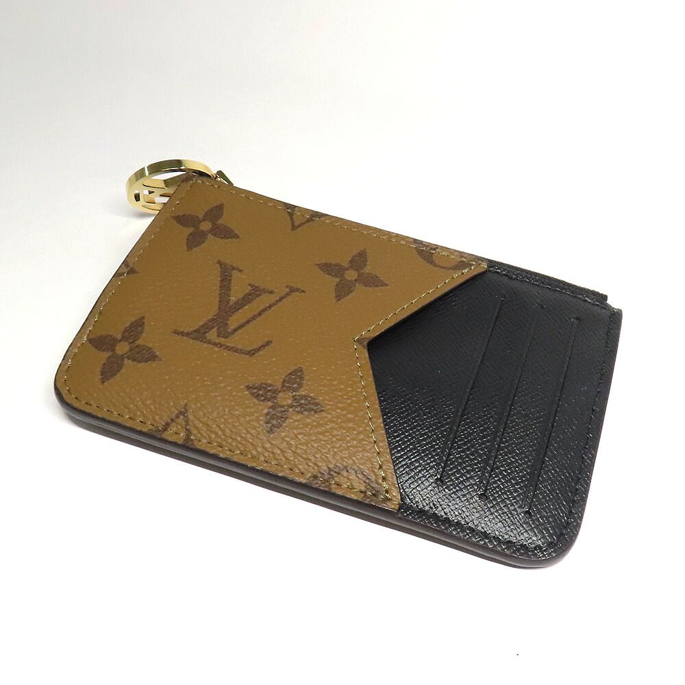 Louis Vuitton Monogram Reverse Card Case Romy — view 2