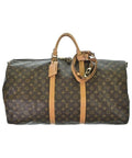 Louis Vuitton Monogram Keepall Bandouliere 60 Boston Bag