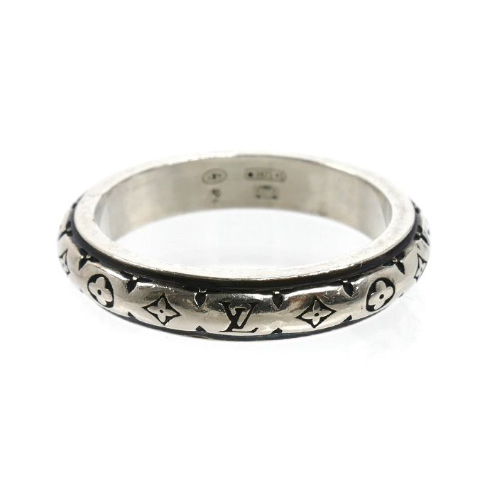 Louis Vuitton 925 Sterling Silver Ring LV Bamboo — view 3