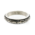 Louis Vuitton 925 Sterling Silver Ring LV Bamboo — view 3