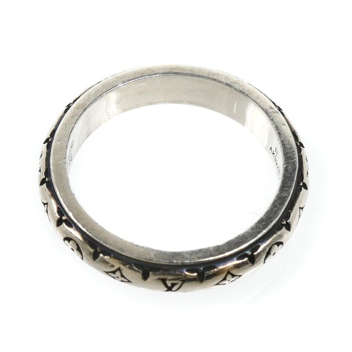 Louis Vuitton 925 Sterling Silver Ring LV Bamboo — view 4