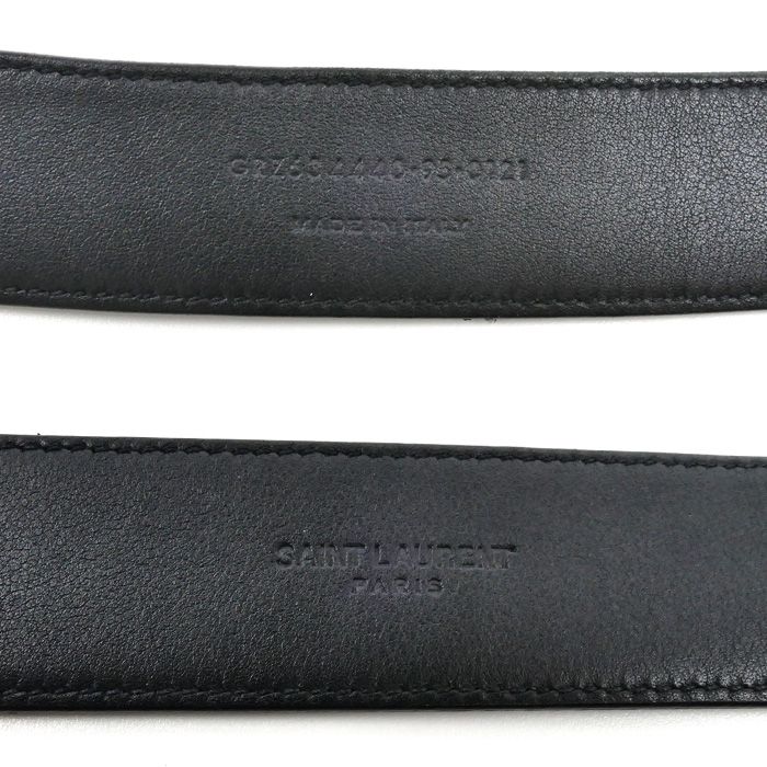 Saint Laurent Cassandra Belt Black — view 5
