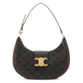 Celine Medium Ava Triomphe Bag Tan Calfskin Shoulder
