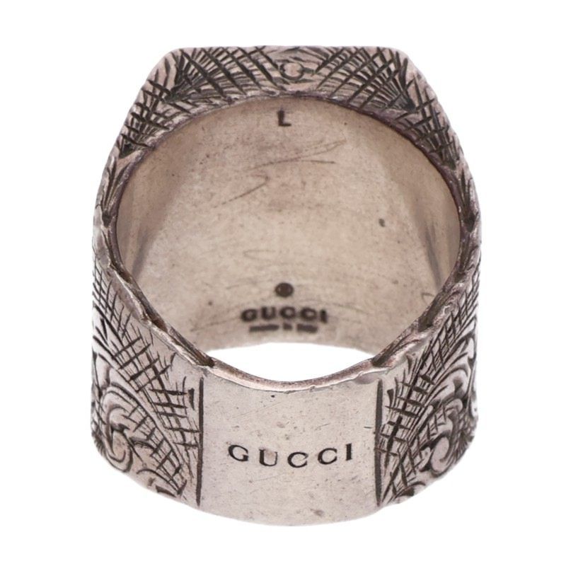 Gucci Arabesque Pattern Ring — view 2