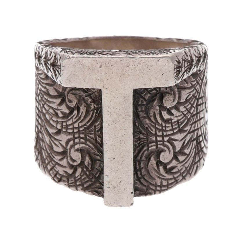Gucci Arabesque Pattern Ring