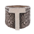 Gucci Arabesque Pattern Ring