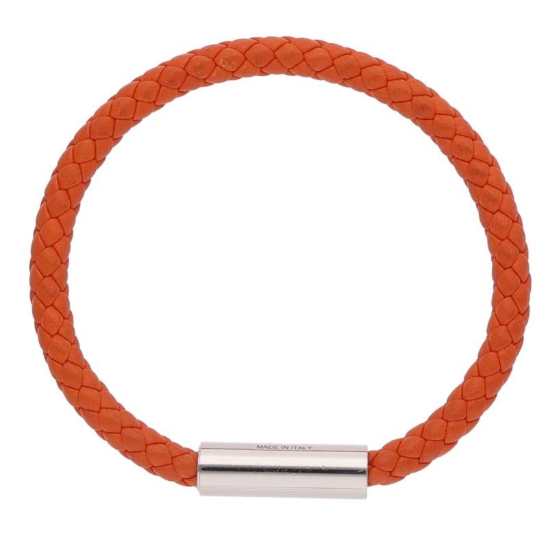 Hermes Goliath Leather Braided Bracelet