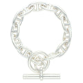 Hermes Chaine D'ancre GM Silver Bracelet