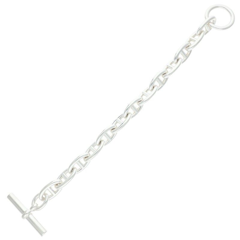 Hermes Chaine D'ancre GM Silver Bracelet — view 2