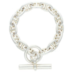 Hermes Chaine D'ancre MM Silver Bracelet