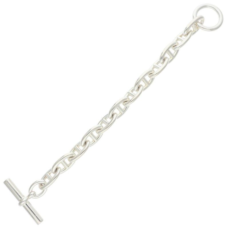 Hermes Chaine D'ancre GM Silver Bracelet — view 2