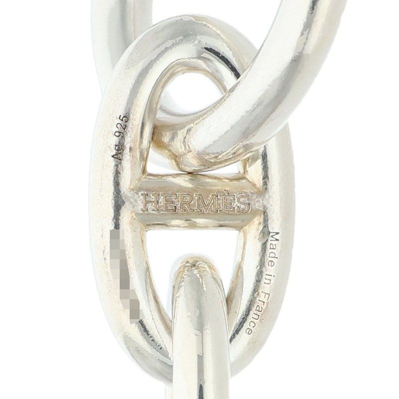 Hermes Chaine D'ancre GM Silver Bracelet — view 3