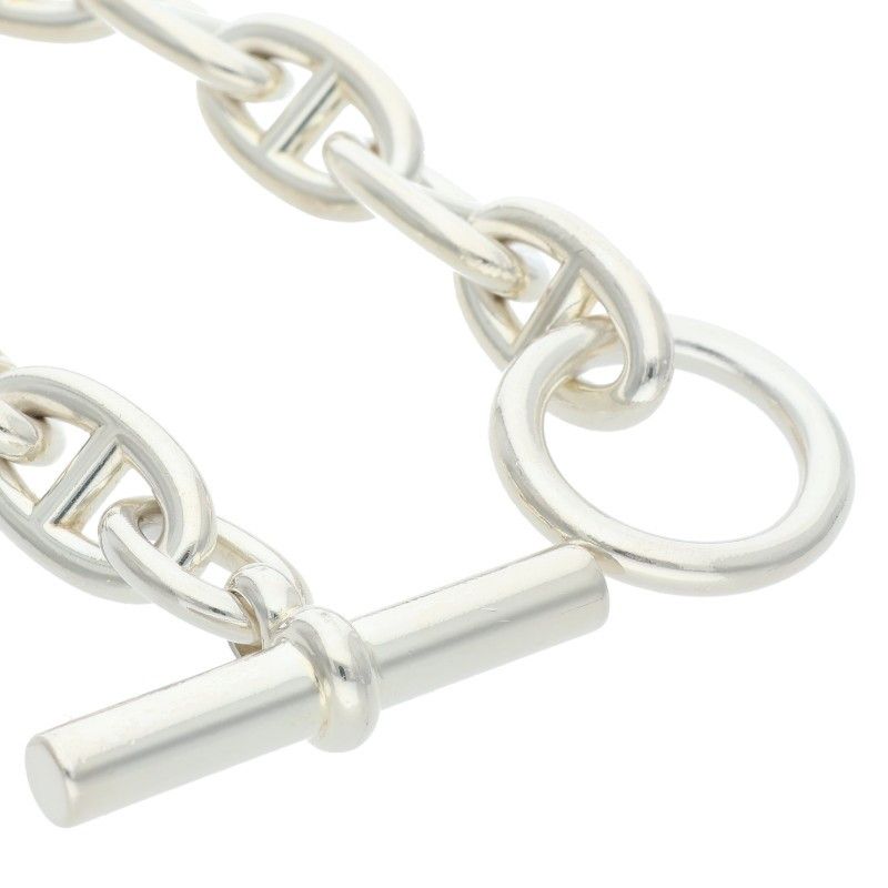 Hermes Chaine D'ancre GM Silver Bracelet — view 4