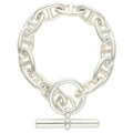 Hermes Chaine D'ancre GM Silver Bracelet