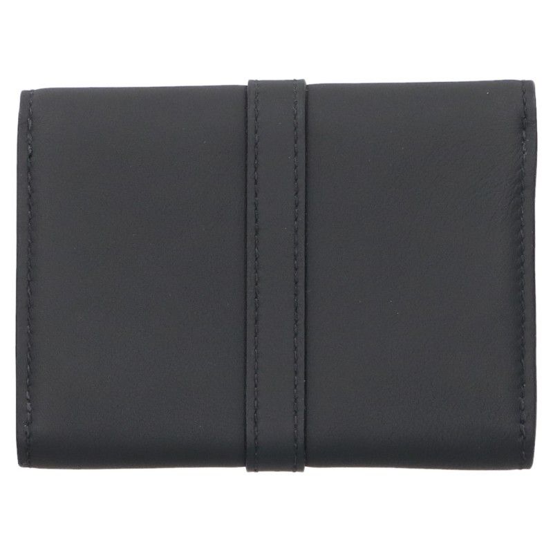 Hermes Glenan Compact Silver Swift Leather Wallet — view 2