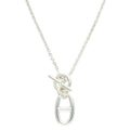 Hermes Chaine D'ancre Amulette Silver Necklace