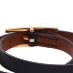 Hermes Behapi Double Tour Leather Bracelet — view 2