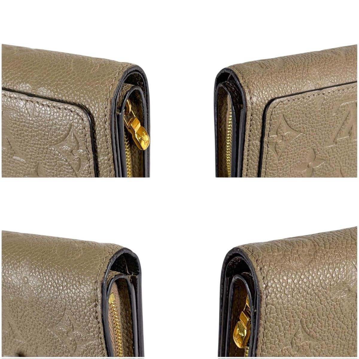 Louis Vuitton Clea Wallet Monogram Empreinte Portefeuille Clair Bifold — view 7