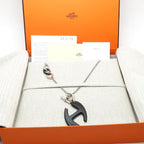 Hermes Chaine de H Pendant Buffalo Horn Metal Included — view 3