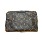 Louis Vuitton Monogram Compiegne Brown Clutch — view 2
