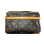 Louis Vuitton Monogram Compiegne Brown Clutch