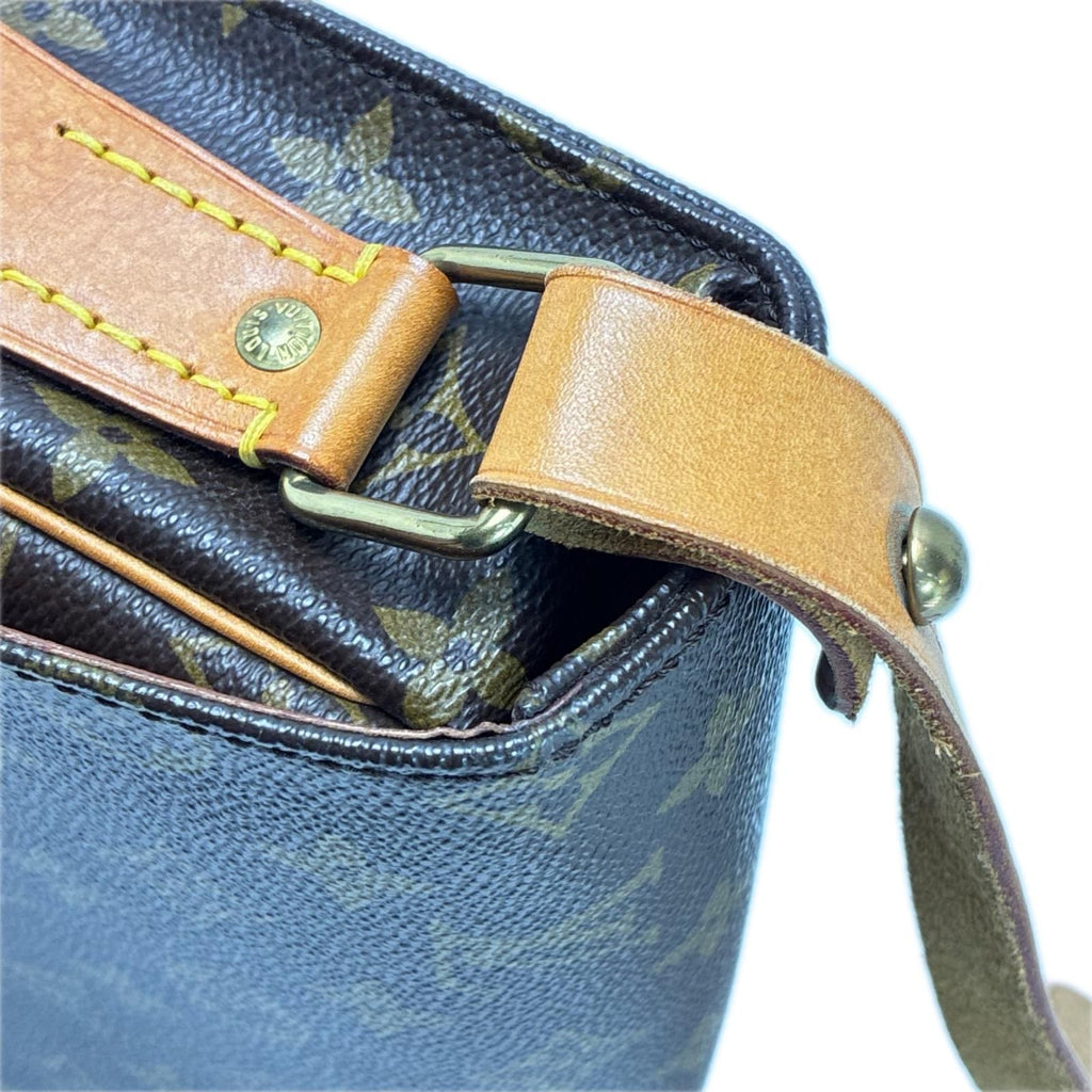 Louis Vuitton Monogram Cartouchiere Shoulder Bag — view 7