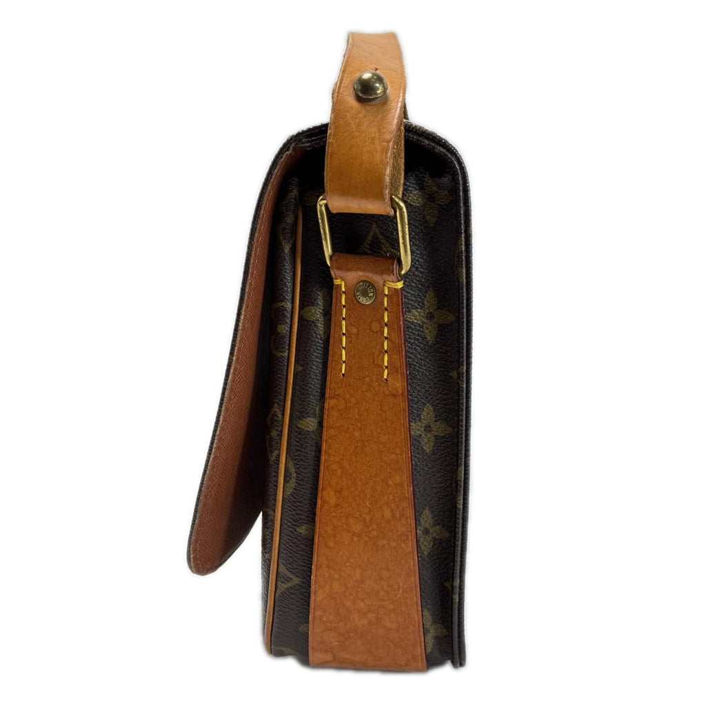 Louis Vuitton Monogram Cartouchiere Shoulder Bag — view 3
