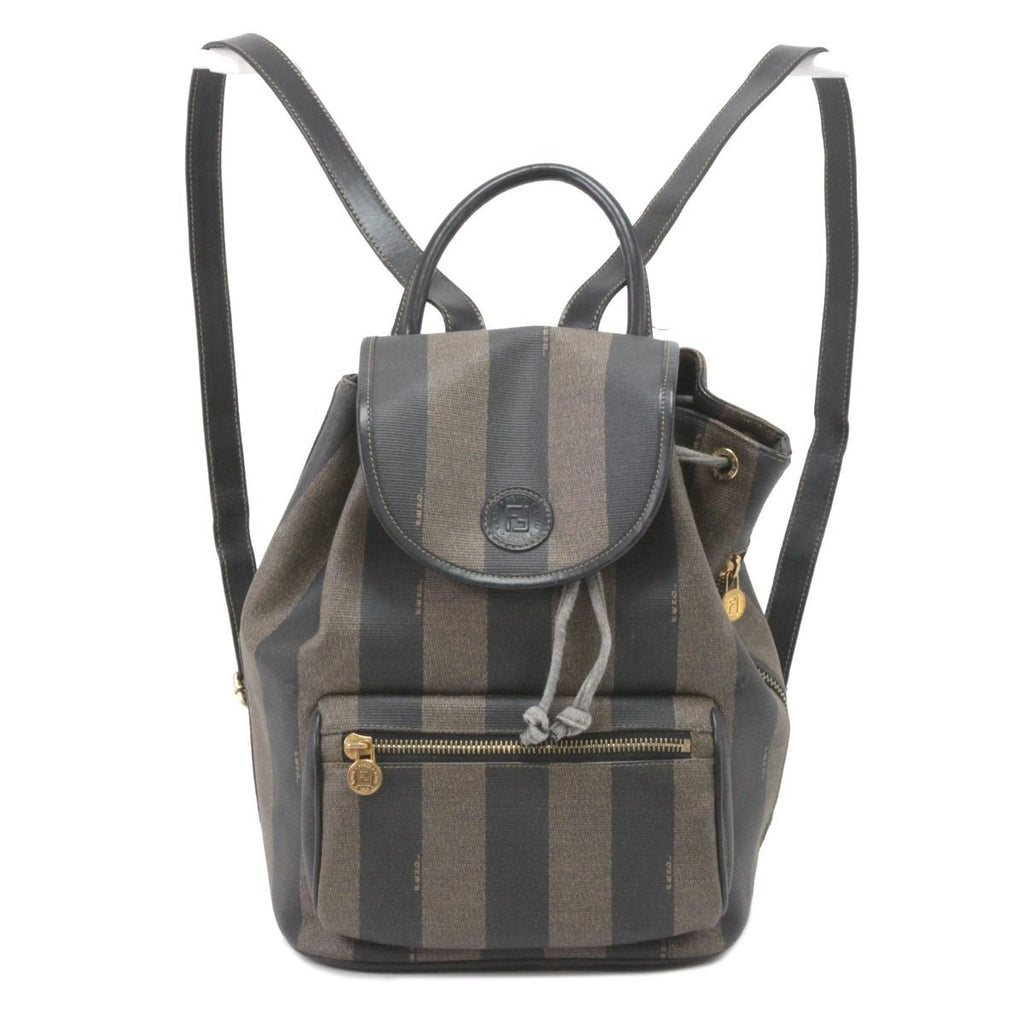 Fendi Mini Backpack Pecan Pattern Brown — view 2