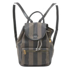 Fendi Mini Backpack Pecan Pattern Brown — view 2
