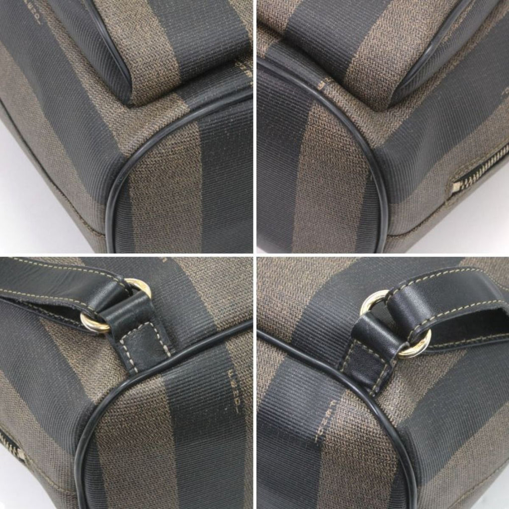 Fendi Mini Backpack Pecan Pattern Brown — view 6