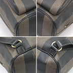 Fendi Mini Backpack Pecan Pattern Brown — view 6