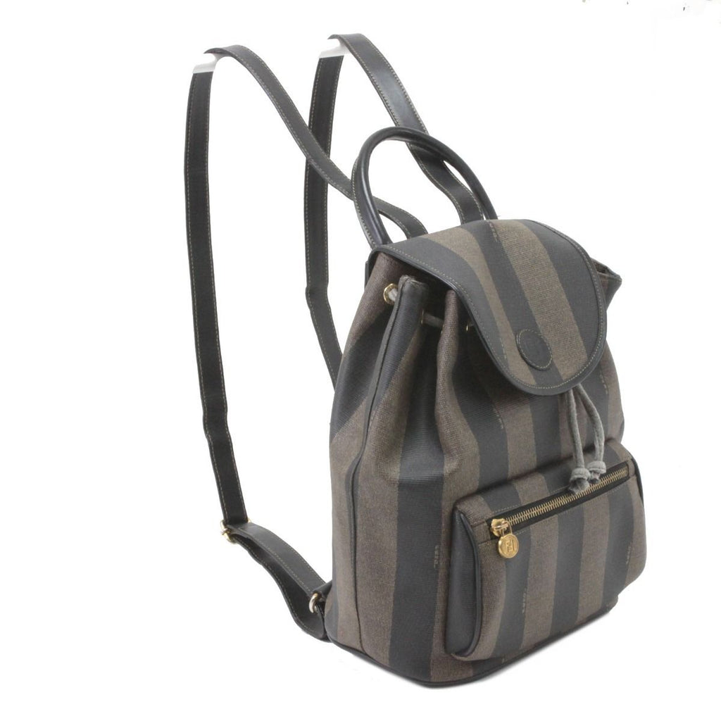 Fendi Mini Backpack Pecan Pattern Brown