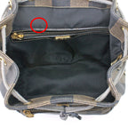 Fendi Mini Backpack Pecan Pattern Brown — view 7