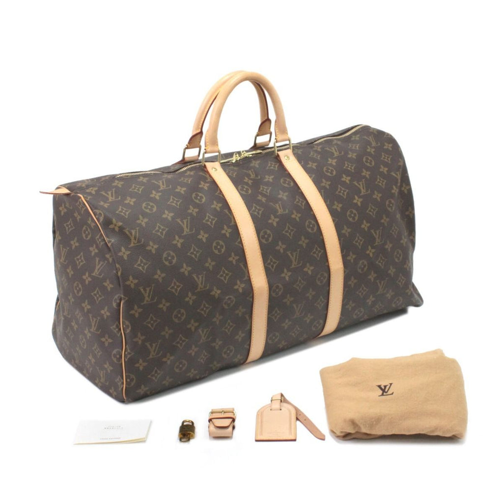 Louis Vuitton Boston Bag Monogram Keepall 55