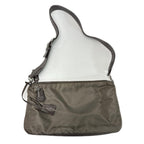 Prada Tessuto Leather Greige Padlock Key 2 Shoulder Bag — view 2