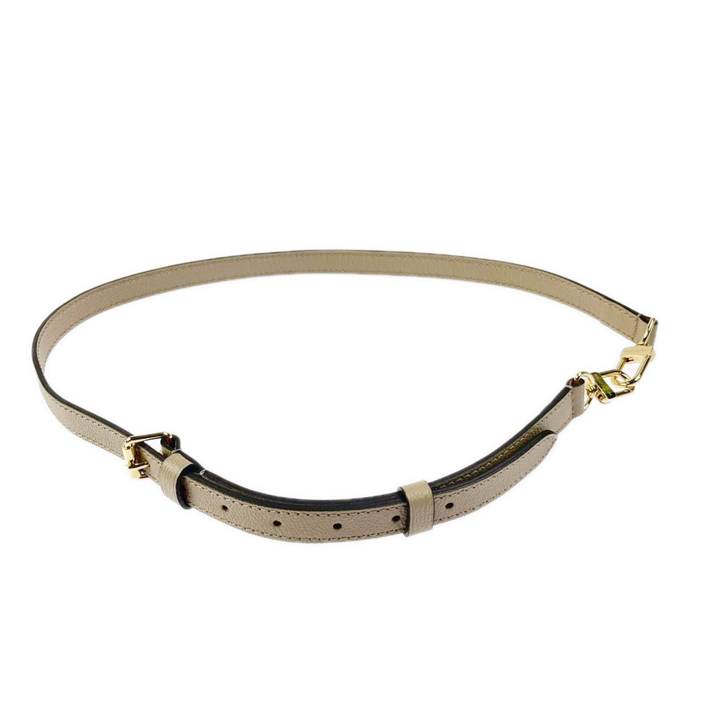Louis Vuitton Shoulder Strap 1.8 Width Snap Hook Adjustable Beige — view 2