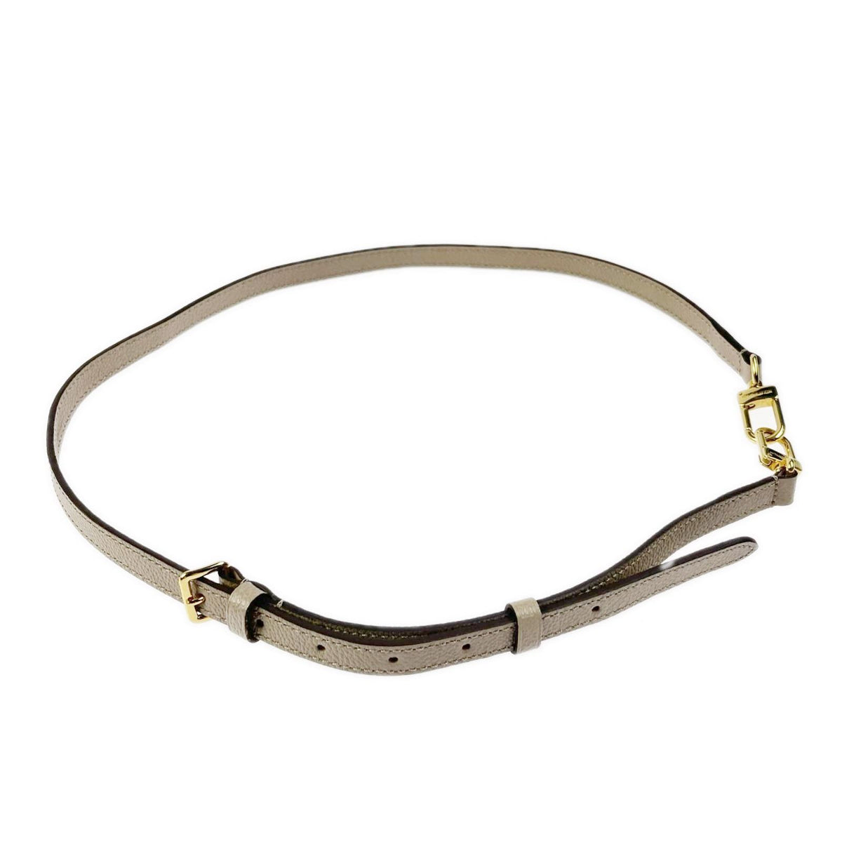Louis Vuitton Shoulder Strap 1.4 Width Snap Hook Adjustable Beige — view 2