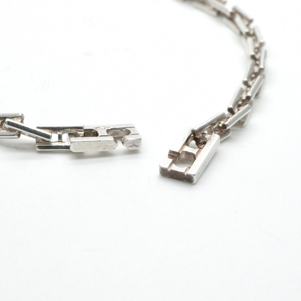 Hermes Hercules Bracelet Bangle Cuff Silver PM 18 — view 3