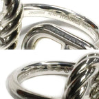 Hermes Chaine D'ancre Alea Torsade Silver Ring — view 8
