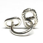 Hermes Chaine D'ancre Alea Torsade Silver Ring — view 6