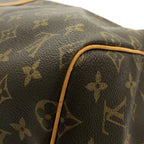 Louis Vuitton Monogram Keepall Bandouliere 55 Boston Bag — view 2