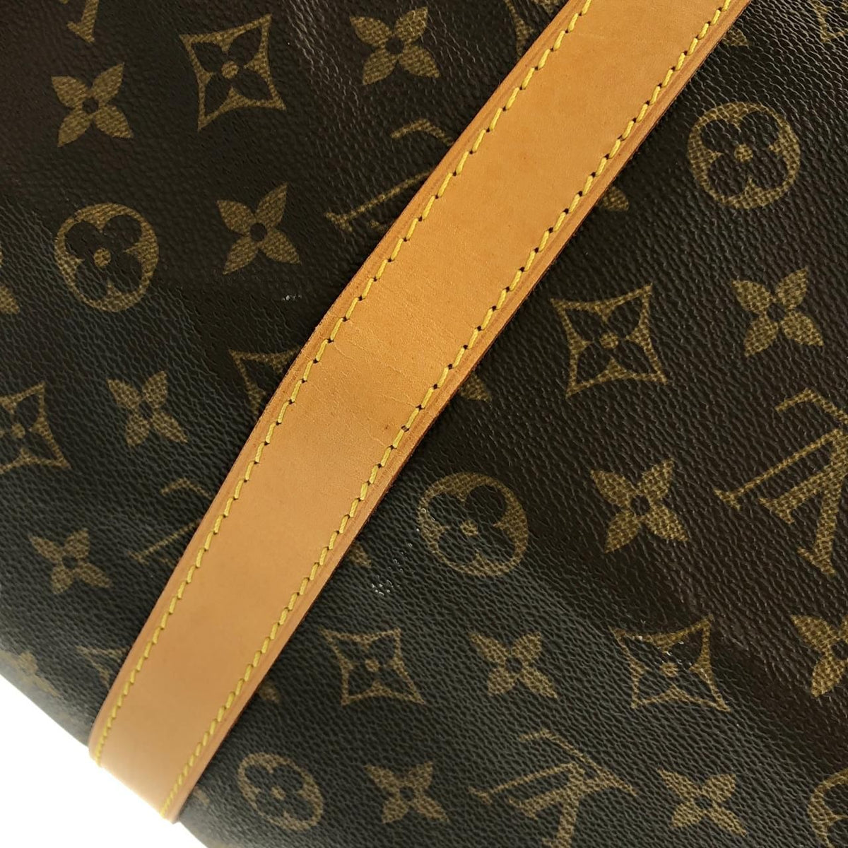 Louis Vuitton Monogram Keepall Bandouliere 55 Boston Bag — view 3