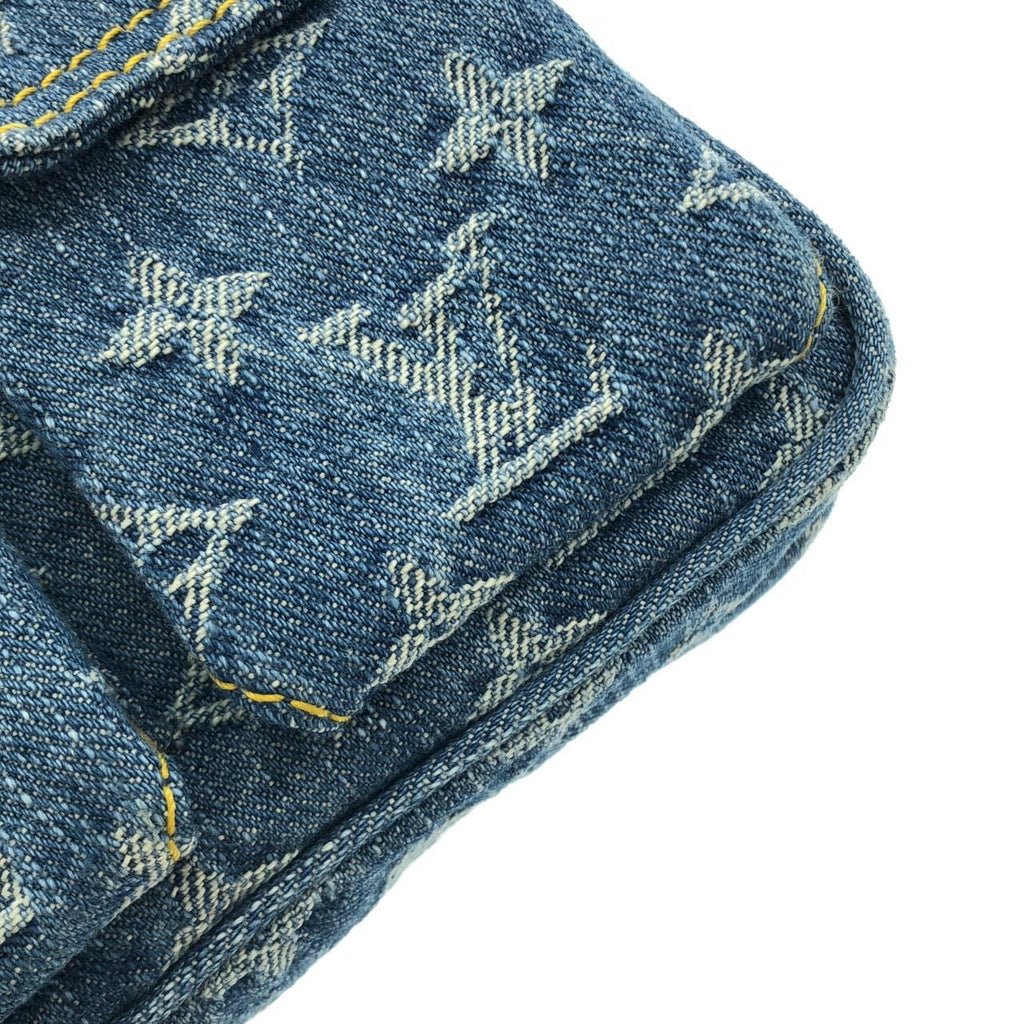 Louis Vuitton Monogram Denim Pochette Accessoires Cargo Bag — view 4