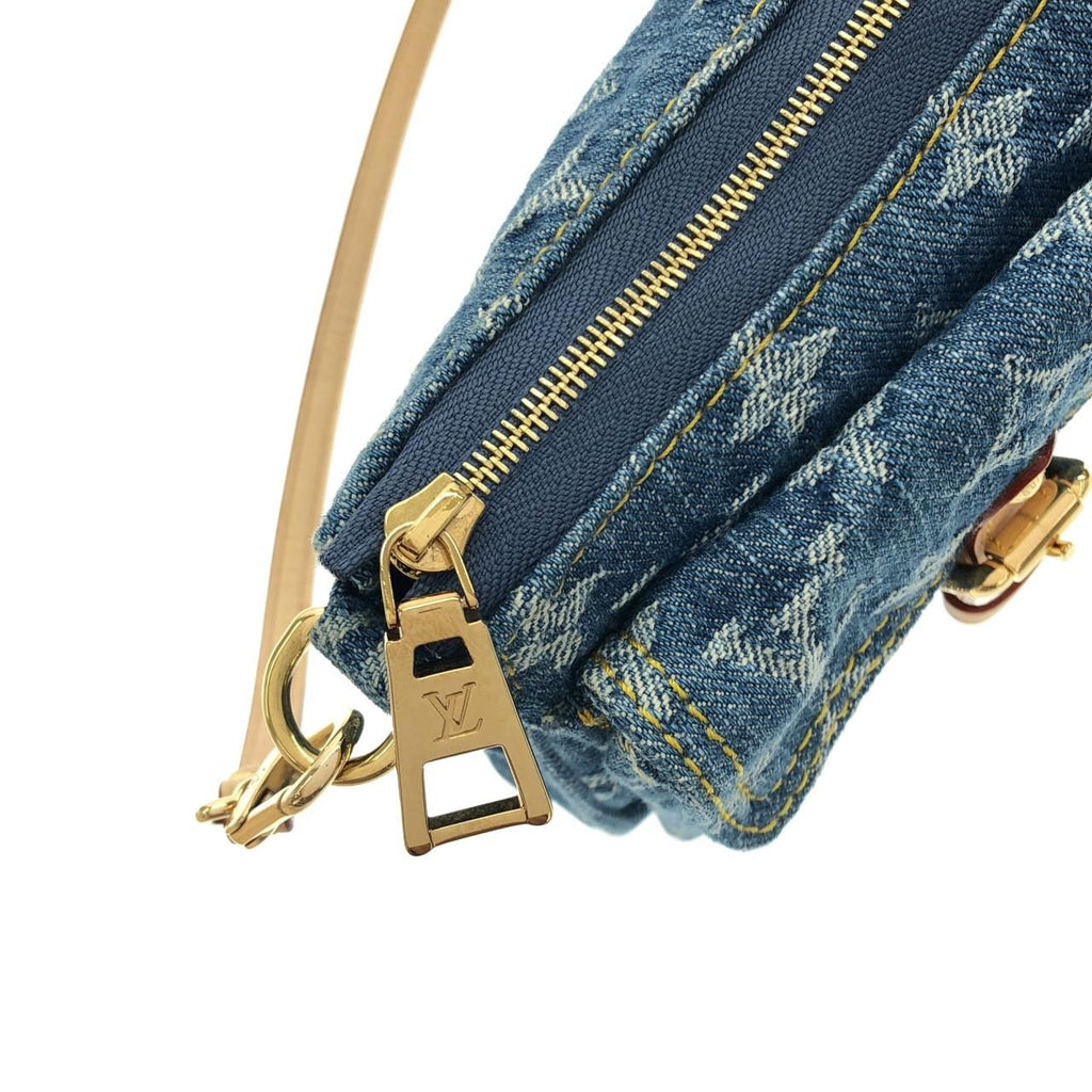Louis Vuitton Monogram Denim Pochette Accessoires Cargo Bag — view 5