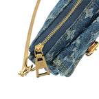 Louis Vuitton Monogram Denim Pochette Accessoires Cargo Bag — view 5