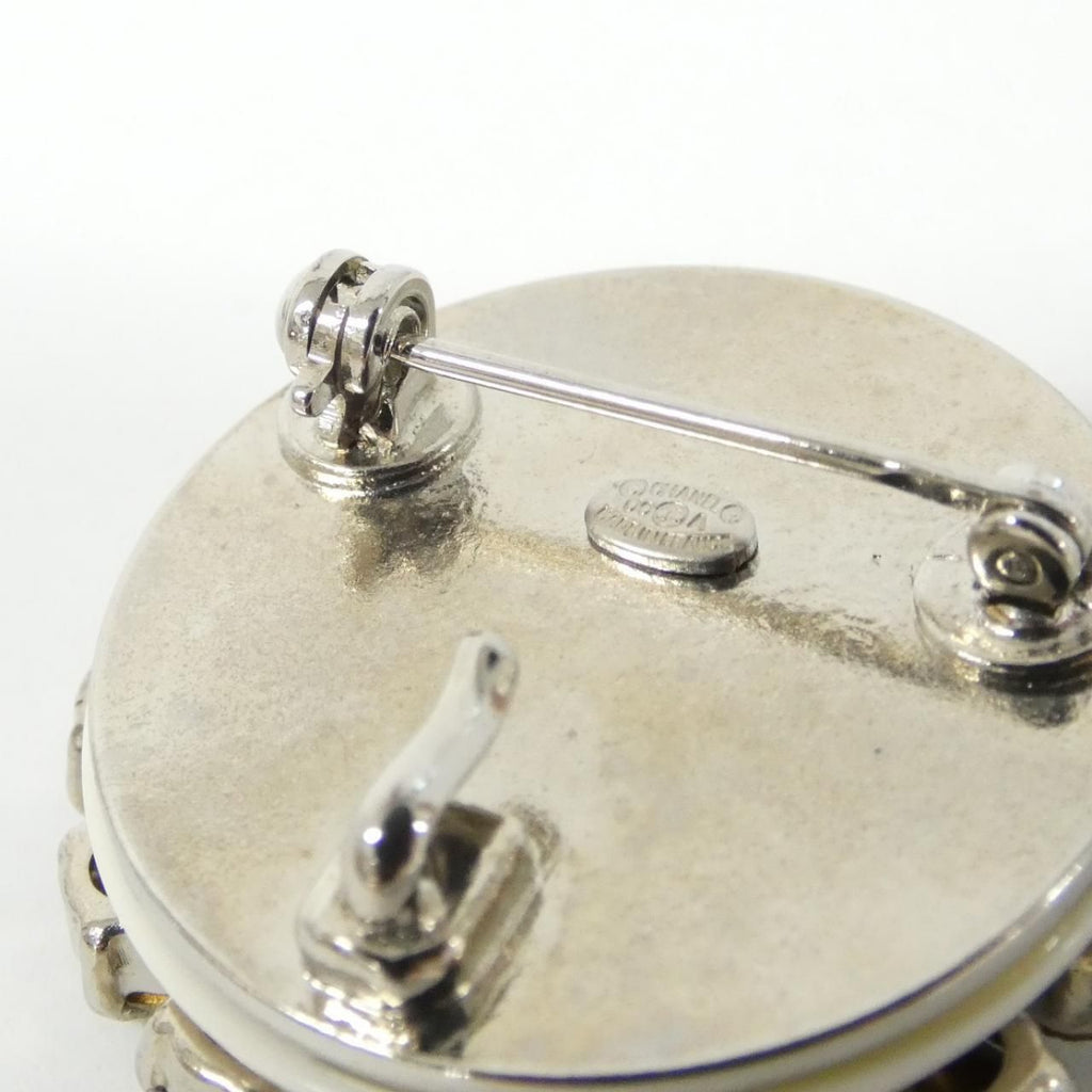 Chanel Vintage Brooch Silver — view 3