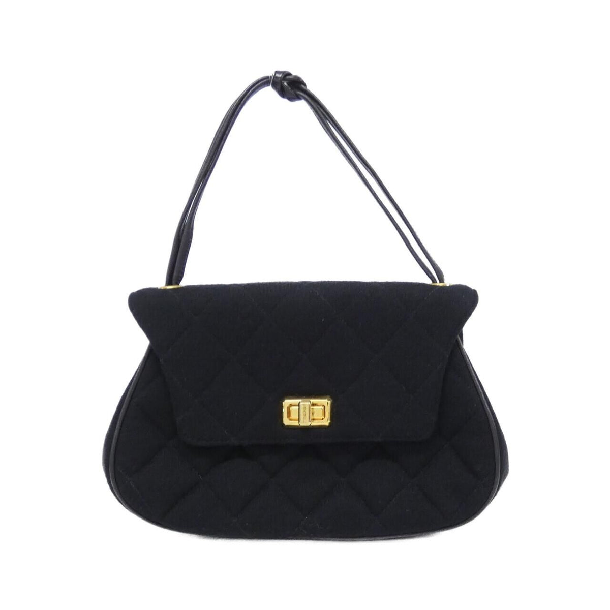 Chanel Vintage Bag Handbag Black