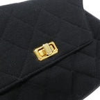 Chanel Vintage Bag Handbag Black — view 4