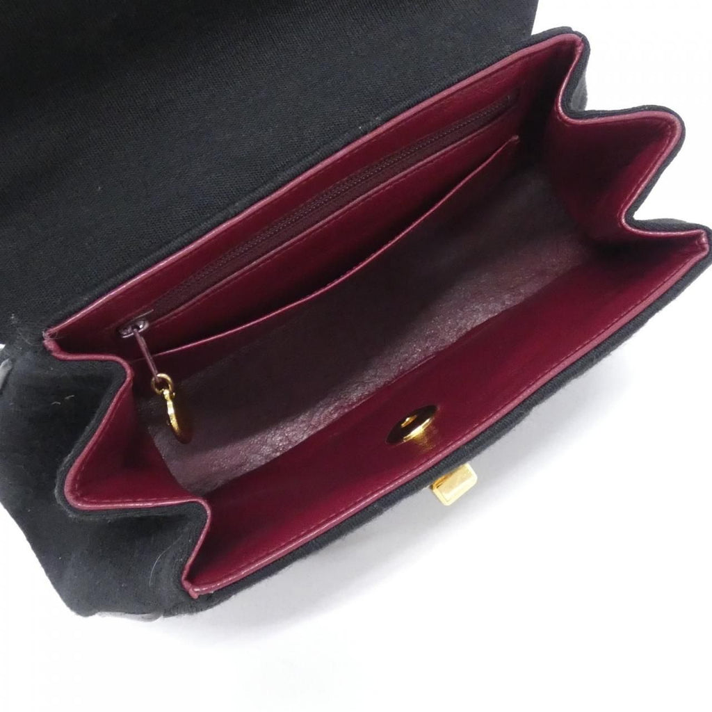 Chanel Vintage Bag Handbag Black — view 6